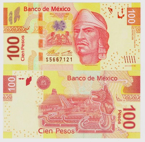 Billete De Mexico 0 Nezahualcóyotl Nuevo Sin Circular2014