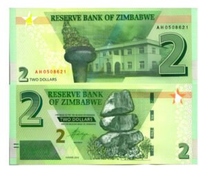 D_673727-MLM86629421954_062025-O.jpg Billete De Zimbabue 2 Dolares, 2019 Nuevo Sin Circular