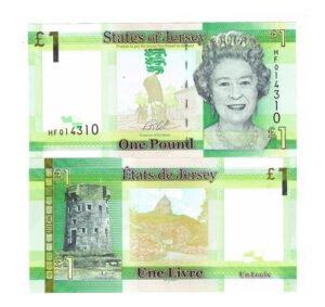 Billete De Jersey 1 £ Reina Isabel Il Nvo. Sin Circular 2018