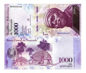 D_699352-MLM51376774379_092022-O.jpg Billete De Venezuela 1,000 Bolívares P Camejo Armadillo 2017