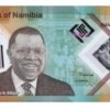 Billete De Namibia 60 Dollar Expresidente Hage Polímero 2025