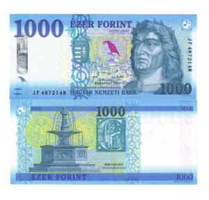 Billete De Hungría 1000 Florines Rey Matías Nuevo Sin C 2023