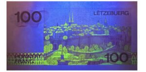 Billete De Luxemburgo 100 Francos, Gran Duque De Luxemburgo