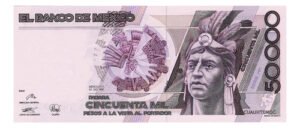 Billete De Mexico ,000 Pesos, Cuauhtémoc Nuevo Sin C 1988