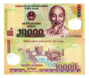 D_803217-MLM94727808995_102025-O.jpg Billete De Vietnam 10,000 Dong Ho Chi Minh Polímero Nvo 2022