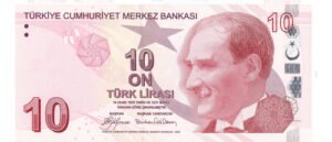 D_815056-MLM83735191719_042025-O.jpg Billete De Turquía 10 Liras Mustafa Kemal Nuevo Sin Circular