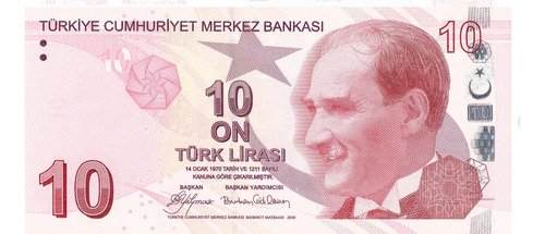 D_815056-MLM83735191719_042025-O.jpg Billete De Turquía 10 Liras Mustafa Kemal Nuevo Sin Circular