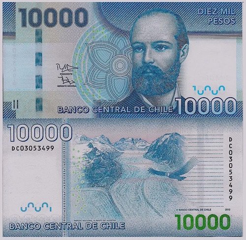D_861813-MLM54958954096_042023-O.jpg Billete De Chile 10,000 Pesos 2021 Arturo Prat, Nuevo Sin/c