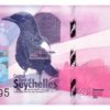Billete De Seychelles De 25 Rupees Petirrojo Urraca 2016 Nvo
