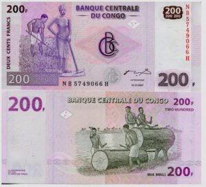 D_911453-MLM48835645448_012022-O.jpg Billete De Congo 200 Franco Nvo Sincircular 2007 Agricultura