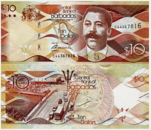 D_917927-MLM71429782244_092023-O.jpg Billete De Barbados 10 Dollares, Nuevo Sin Circular 2018