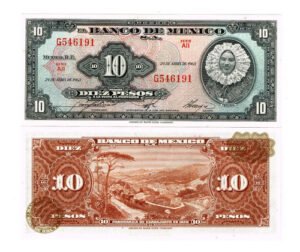 Billete De México  Pesos Tehuana, Nuevo Sin Circular.