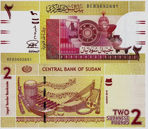 D_932839-MLM48845376270_012022-O.jpg Billete De Sudán 2 Pound 2015 Nuevo Sin Circular