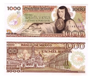 Billete De Mexico width=