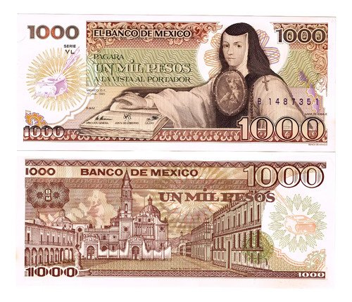 Billete De Mexico width=