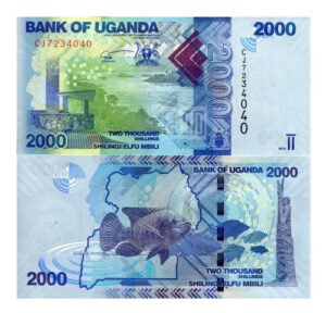 Billete De Uganda De 2,000 Chelines, 2021 Nuevo Sin Circular