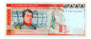 Billete De Mexico ,000 Niños Héroes Nuevo Sin Circular