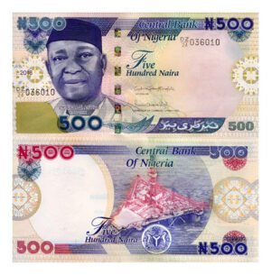 Billete De Nigeria 500 Dr. Nnamdi Azikiwe 2022 Nuevo Sin C.