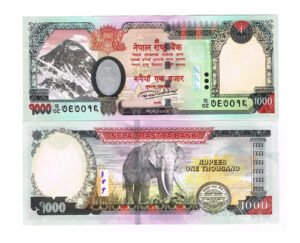 Billete De Nepal 1000 Rupee Monte Everest Nuevo Sin Circular