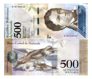 D_989557-MLM86629081166_062025-O.jpg Billete De Venezuela 500 Bolívares Delfines Del Orinoco 2017