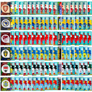 Set Repechaje Estampas Panini Mundial 2026 - 6 Equipos Completo (120 Estampas)