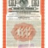 D_602133-MLM95308413080_102025-O.jpg Bono Del Tesoro De 1913 $195 Sin Cup. Emitido Por V. Huerta