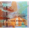 Billete De Santo Tomé Y Príncipe 50 Dobras Mariposa Y Pájaro