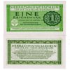 Billete de Alemania 1 Reichsmark 1944 — Emisión militar, serie B