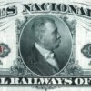 Acción Antigua De Ferrocarriles De México 1908 Porfirio Díaz