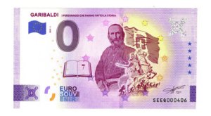 D_653870-MLM76561527034_062024-O.jpg Billete 0 Cero Euros Souvenir Giuseppe Garibaldi Italia 2023
