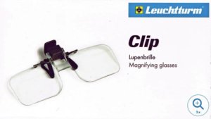 Lupas Clip Con Aumento 2x Para Montar En Lentes, Leuchtturm.