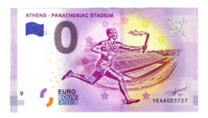 D_674880-MLM72852044448_112023-O.jpg Billete 0 Euro S. Estadio De Atenas, Olimpiadas, Grecia 2019