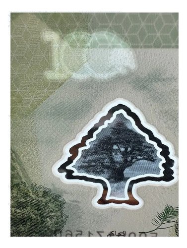 Billete De Libano 100,000 Livres, Polímero Nuevo Sin C. 2020