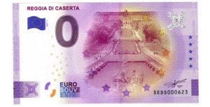 D_697223-MLM48226605874_112021-O.jpg Billete 0 Cero Eurosuveni Palacio Real D Caserta Italia 2021