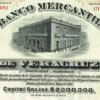 D_715594-MLM69863538469_062023-O.jpg Bono Fundador Del Banco Mercantil De Veracruz, 1899 En Plata