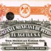 Una Acción De La Cía. Mexicana De Petróleo El Águila De 1921