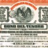 D_735644-MLM73513040212_122023-O.jpg Bono Del Tesoro De 1913 $195 Sin Cup. Emitido Por V. Huerta