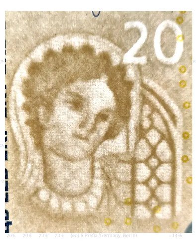 Billete De 20 Euros De La Unión Europea Nvo Sn Circular 2015