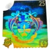 Billete De Seychelles De 25 Rupees Petirrojo Urraca 2016 Nvo
