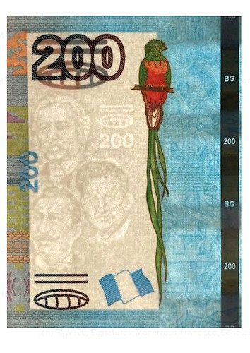 Billete De Guatemala 200 Quetzales, Marimba Nuevo Sin C 2020