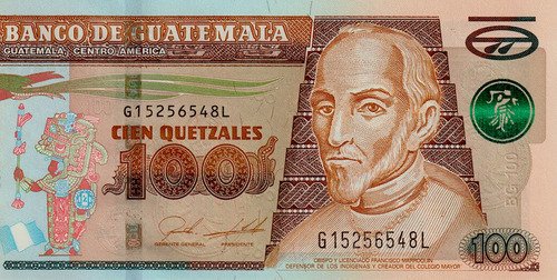 Billete De Guatemala 100 Quetzales, Nuevo Sin Circular, 2021