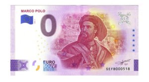 Billete 0 Cero Euro Souvenir Marco Polo Alemania 2019