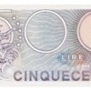 Billete De Italia 500 Liras, Dios Mercurio Nuevo Sin C. 1979