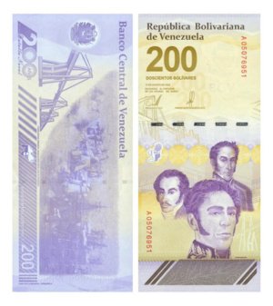 Billete De Venezuela 200 Bolívares Digitales Nvo. Sin C 2023