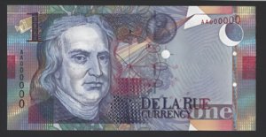 Billete De Inglaterra Isaac Newton, Espécimen 2005 Sin Valor