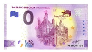 D_893842-MLM109635381470_042026-O.jpg Billete 0 Euro Holanda Bolduque Catedral De San Juan 2021