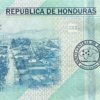 Reverso del billete de Honduras 200 Lempiras 2023
