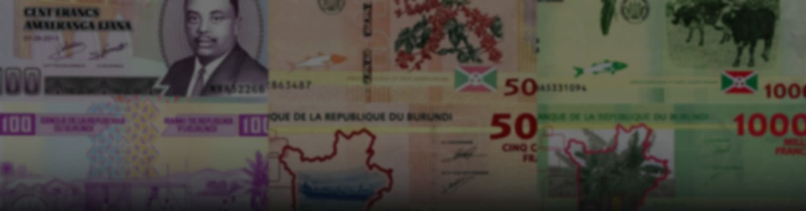 Billetes de Burundi