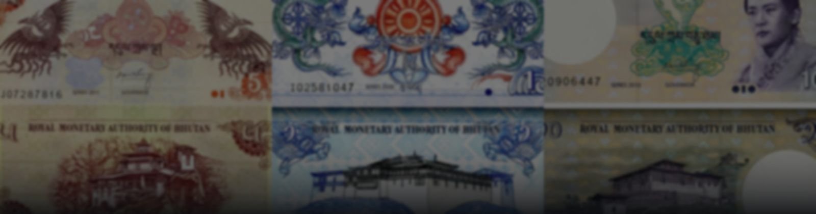 Billetes de Bután