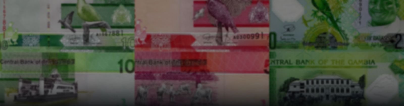 Billetes de Gambia